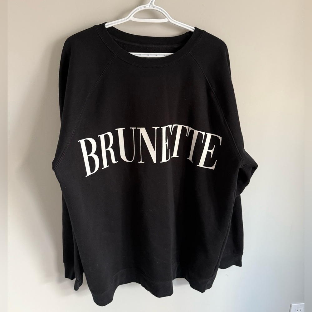 Brunette The Label Classic oversized sweatshirt Black